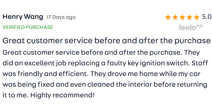 Customer Review